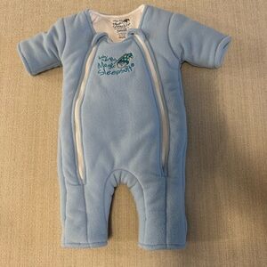 Baby Merlin’s Magic Sleep Suit Small blue new